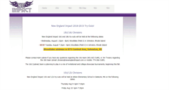 Desktop Screenshot of newenglandimpact.com